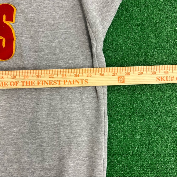 Vintage 90s United States Marines Gray 1/4 Zip Pullover Sweatshirt Mens Size XL - Picture 10 of 11